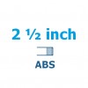 2 1/2 inch ABS
